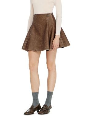 DIESEL Flared Miniskirt - Multicolor