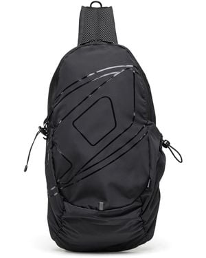 DIESEL Drape-Zaino Monospalla - Blu