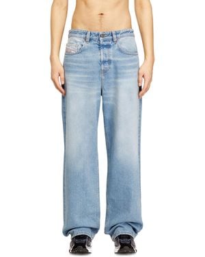 DIESEL Relaxed Jeans Low Waist 2001 D-Macro, Light, Button Fly - Blue