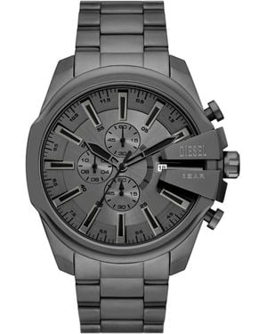 DIESEL Mega Chief Slim Chronograph Stainless Steel Watch - Grey