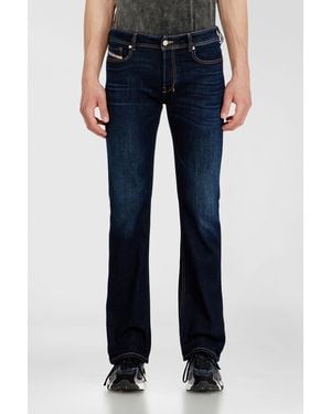 DIESEL Bootcut Jeans Low Waist 2007 Zatiny, Dark, Button Fly - Blue