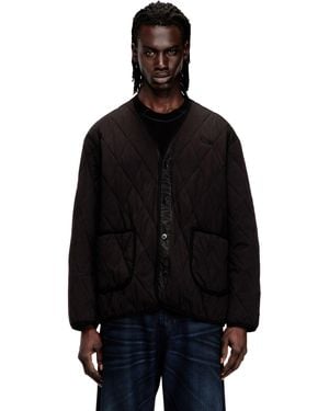 DIESEL Quilted Liner-Style Jacket - Black