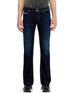 DIESEL Vaqueros Bootcut Cintura Baja 2007 Zatiny, Azul Oscuro, Cierre Con Botón