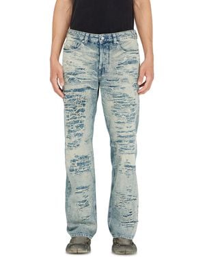 DIESEL Relaxed Jeans Regular Waist 1980 D-Eeper, Medium, Button Fly - Blue