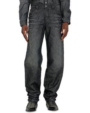 DIESEL Vaqueros Regular Cintura Alta 1991 D-Voeed, /Gris Oscuro, Cierre Con Botón - Negro
