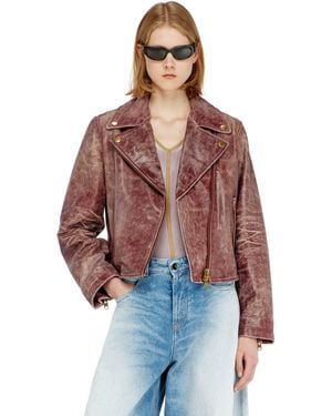 DIESEL Biker Jacket - Red