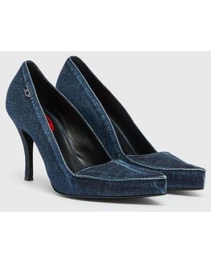 DIESEL D-Lucette-Pumps - Blue