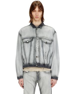 DIESEL Trucker Jacket - Grey