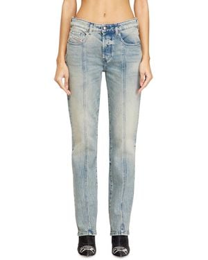 DIESEL Regular Jeans Low Waist 1989 D-Mine, Light, Button Fly - Blue