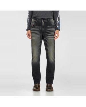 DIESEL Regular Cintura Media 2032 D-Krooley-Bw Joggjeans, /Gris Oscuro, Pretina Elástica