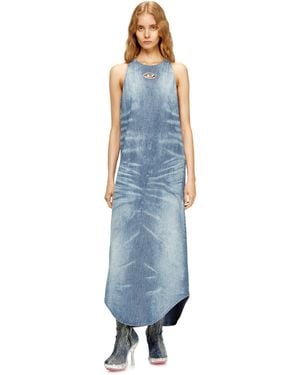 DIESEL Long Dress - ブルー