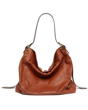 DIESEL D-Line-Hobo Bag - Brown