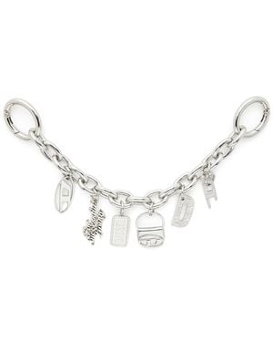DIESEL Charm Detachable Chain - Metallic