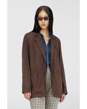 DIESEL Deconstructed Blazer - Brown