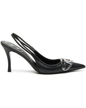 DIESEL D-Venus-Slingback Pumps - White