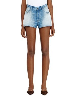 DIESEL Wide Denim Shorts - Blue