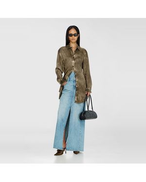 DIESEL Long Shirt - Green