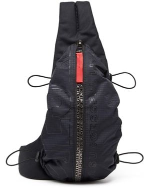 DIESEL Zip-D-Sling Bag - ブラック