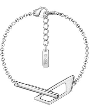 DIESEL Bracciale A Catena - Bianco