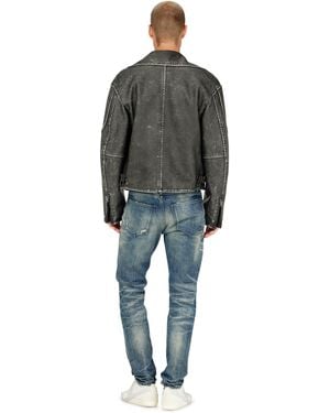 DIESEL Slim Jeans Regular Waist 2019 D-Strukt, Medium, Zip Fly - Blue