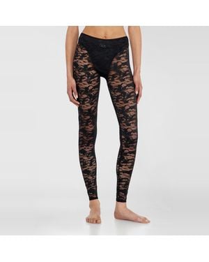 DIESEL High-Waisted Camouflage Leggings Size S - Black
