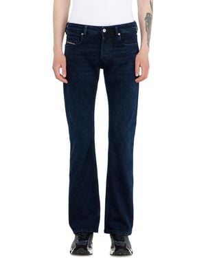 DIESEL Vaqueros Bootcut Cintura Baja 2007 Zatiny, Azul Oscuro, Cierre Con Botón