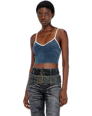 DIESEL Crop Top - Blue