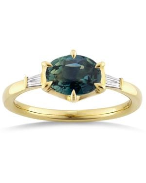 Dinny Hall Jenna Sapphire & Diamond Ring - Metallic