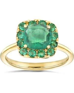 Dinny Hall Jolanda Emerald Ring - Green