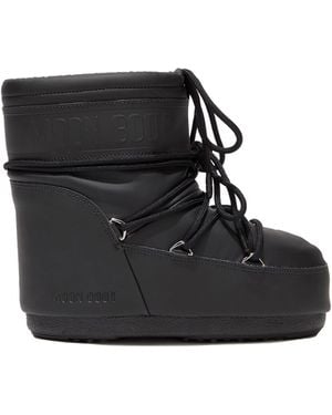 Moon Boot Stivali Icon Low Rubber - Black
