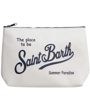 MC2 Saint Barth Pochette Aline Nylon L - White