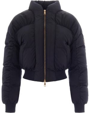 Elisabetta Franchi Piumino Vela Nero - Blu