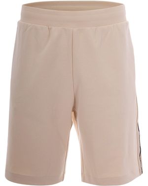 EA7 Bermuda Interlok Logo Series - Natural