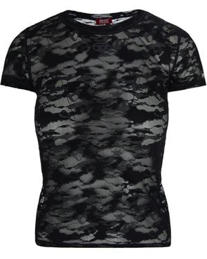 DIESEL T-Shirt Kasia-Utlt Ebony - Black