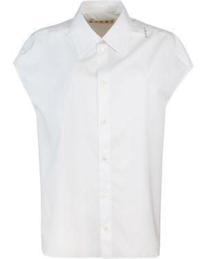 Marni Camicia Smanicata - Bianco