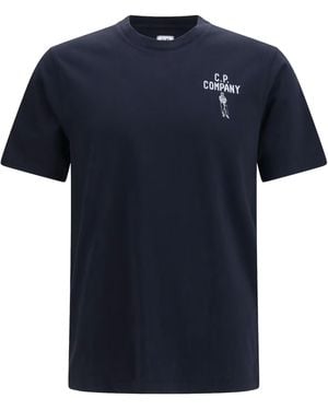 C.P. Company T-Shirt British Sailor Total Eclipse - Blue