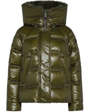 Peuterey Piumino Takan Rp Mid Fur Verde Edera