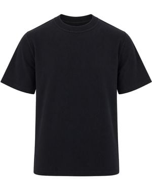 Arte' T-Shirt Maxi Print - Black