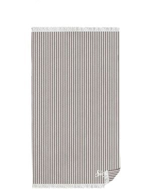 MC2 Saint Barth Telo Mare Foutas Micro Stripes Tortora - Grey