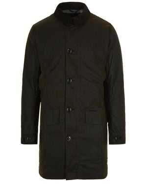 Barbour Giubbino Wax Mac Dark/Midnight Oak - Black