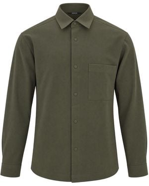 BOSS Camicia Tecnica Open - Verde