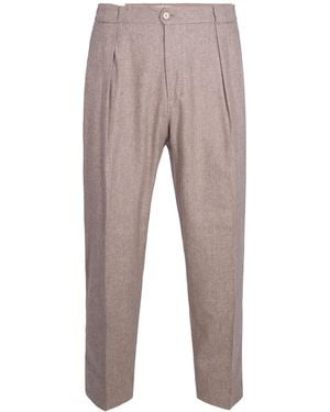 BRIGLIA Pantalone Sartoriale Flanella - Gray