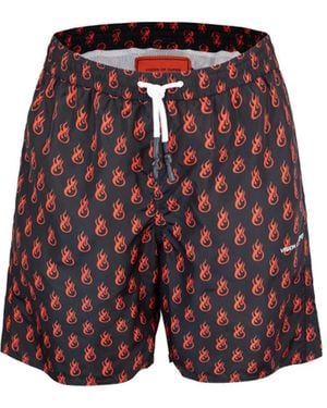 Vision Of Super Costume Iconica Fiamma Rossa - Rosso