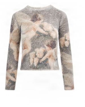 Fiorucci Maglione Angeli Bouquet - White