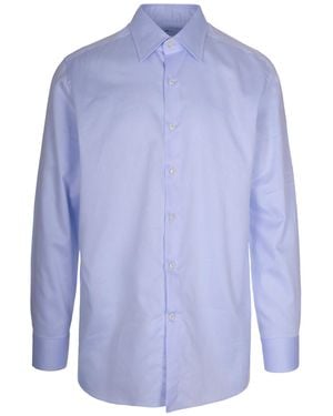 Sonrisa Camicia Celeste - Blue