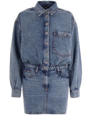 Patrizia Pepe Chic Mini Dress - Blue