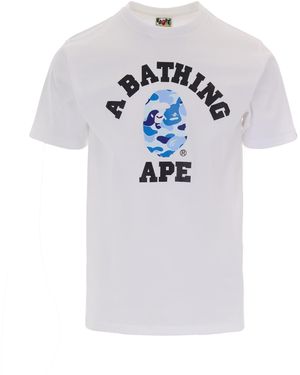 A Bathing Ape T-Shirt University - White