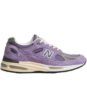 New Balance Trainers U991Lv2 Uk - Purple