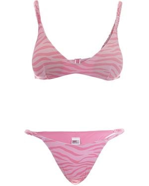MC2 Saint Barth Bikini Moana Zebra Colour - Pink