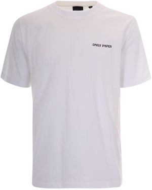Daily Paper T-Shirt Chain Shield - White